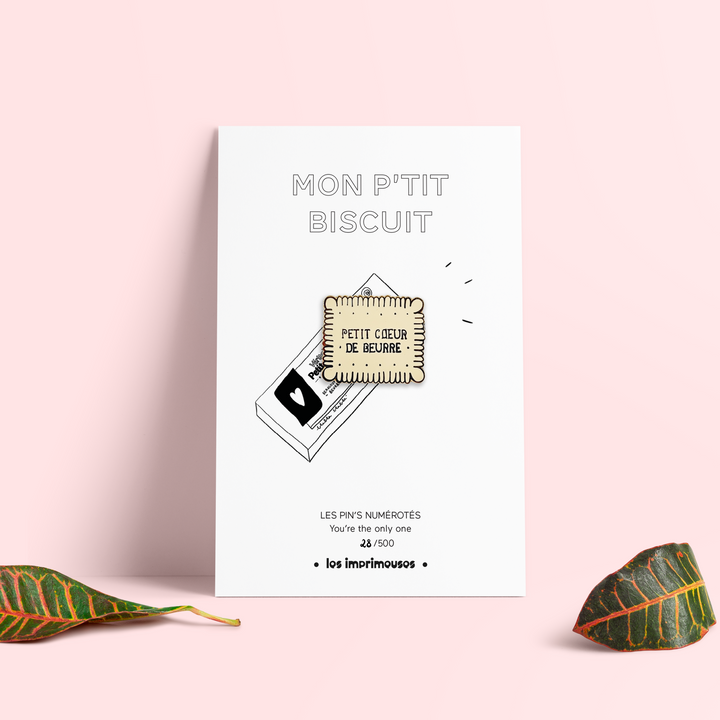 Pin's - Biscuit - Mon p'tit biscuit