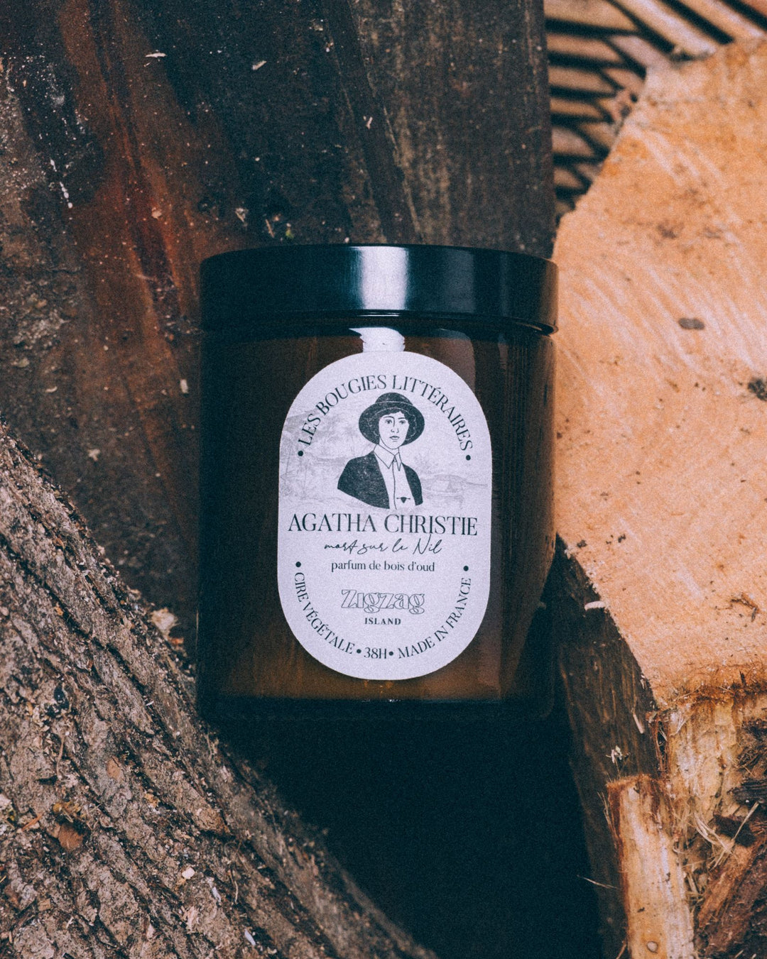 Les Bougies Littéraires végétales en pot d'apothicaire