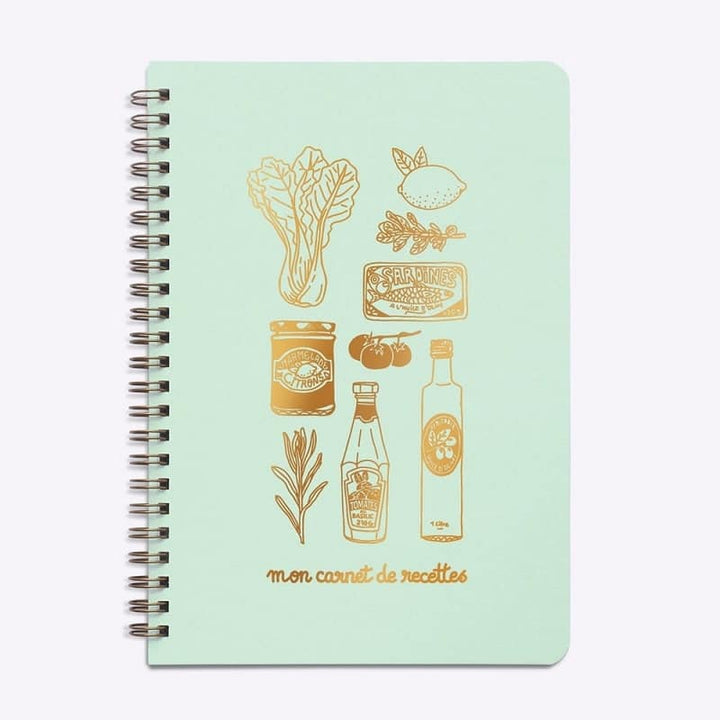 Carnet de recettes spirales - Les Éditions du Paon