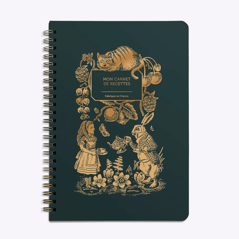 Carnet de recettes spirales - Les Éditions du Paon