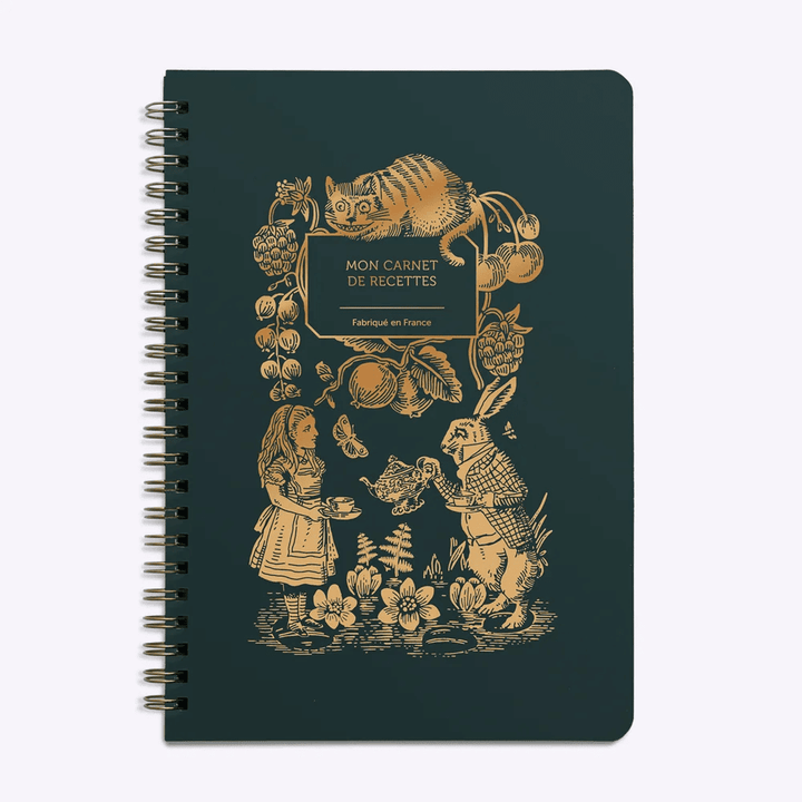Carnet de recettes spirales - Les Éditions du Paon