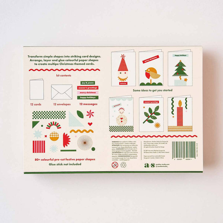 Kit de cartes en collage - Christmas - Another Studio
