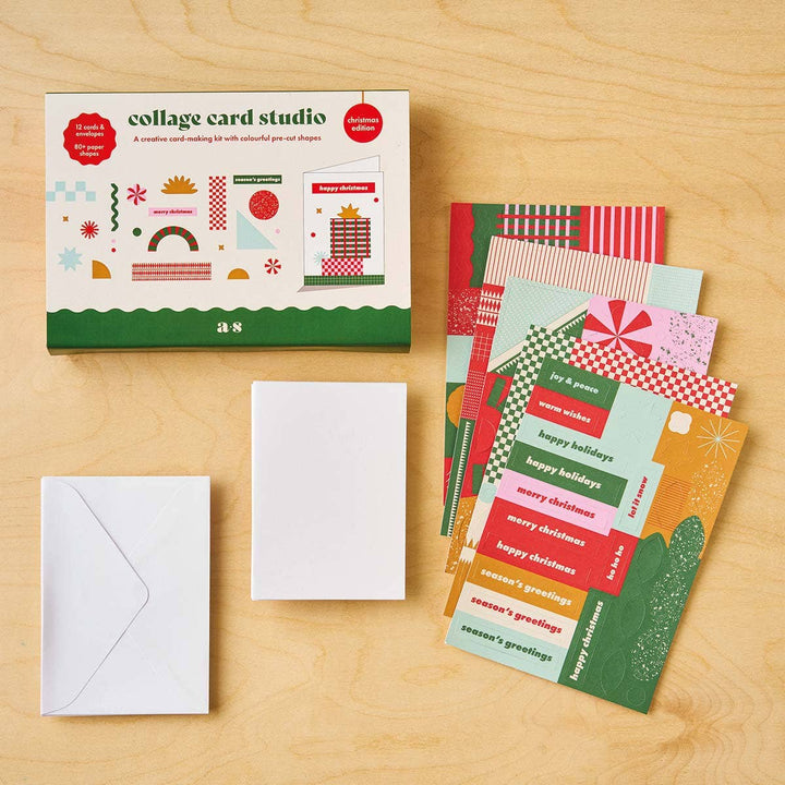 Kit de cartes en collage - Christmas - Another Studio