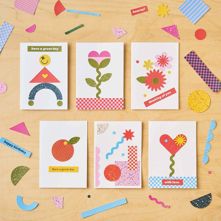Kit de cartes en collage - Everyday - Another Studio