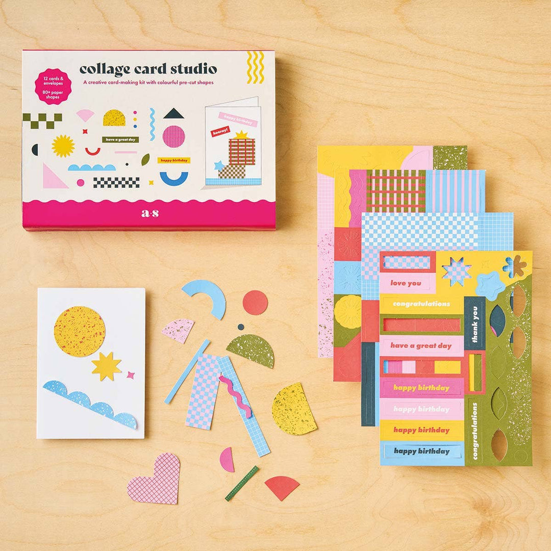 Kit de cartes en collage - Everyday - Another Studio