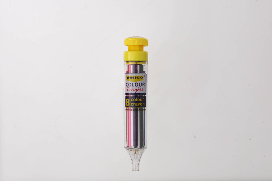 Crayon 8 couleurs - Penco - Jaune