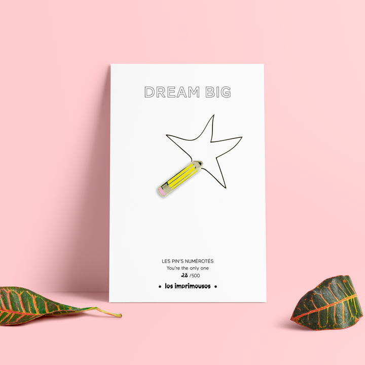 Pin's - Crayon - Dream Big