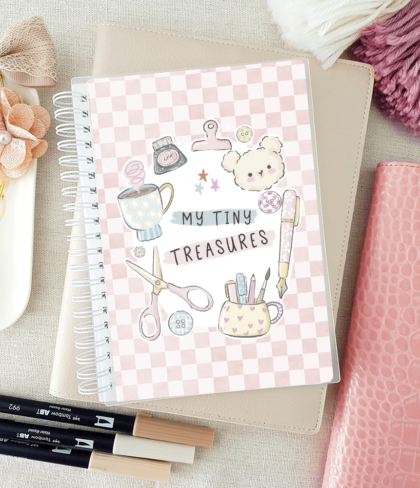 Sticker Book - Carnet de rangement à stickers My Tiny Treasures - Hello Petite Paper