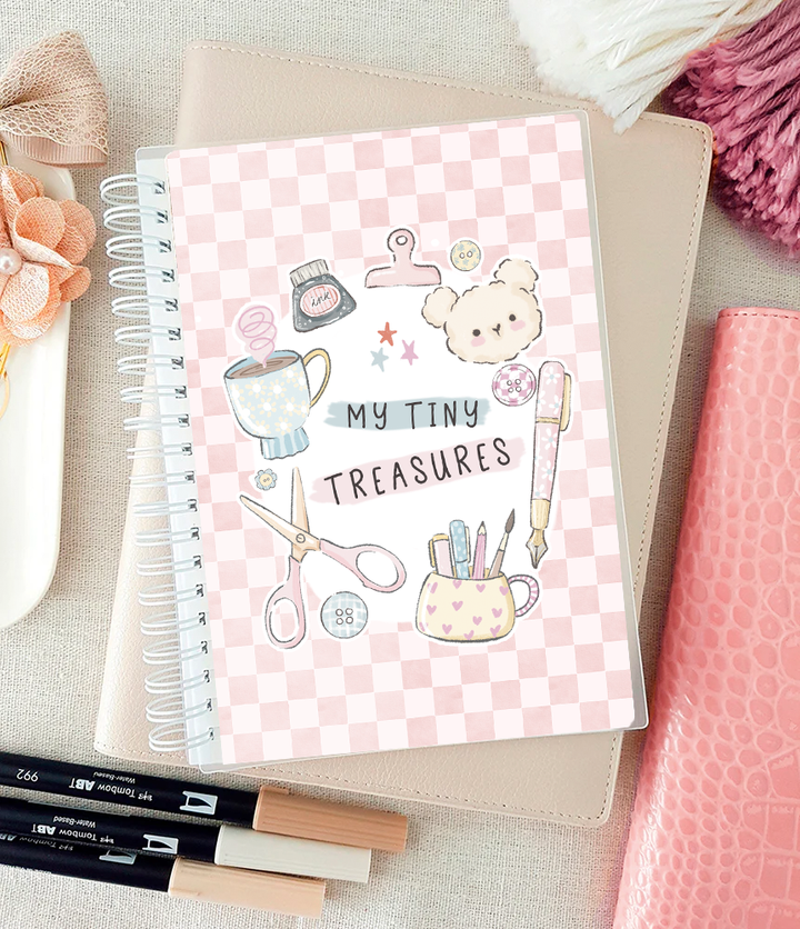 Sticker Book - Carnet de rangement à stickers My Tiny Treasures - Hello Petite Paper