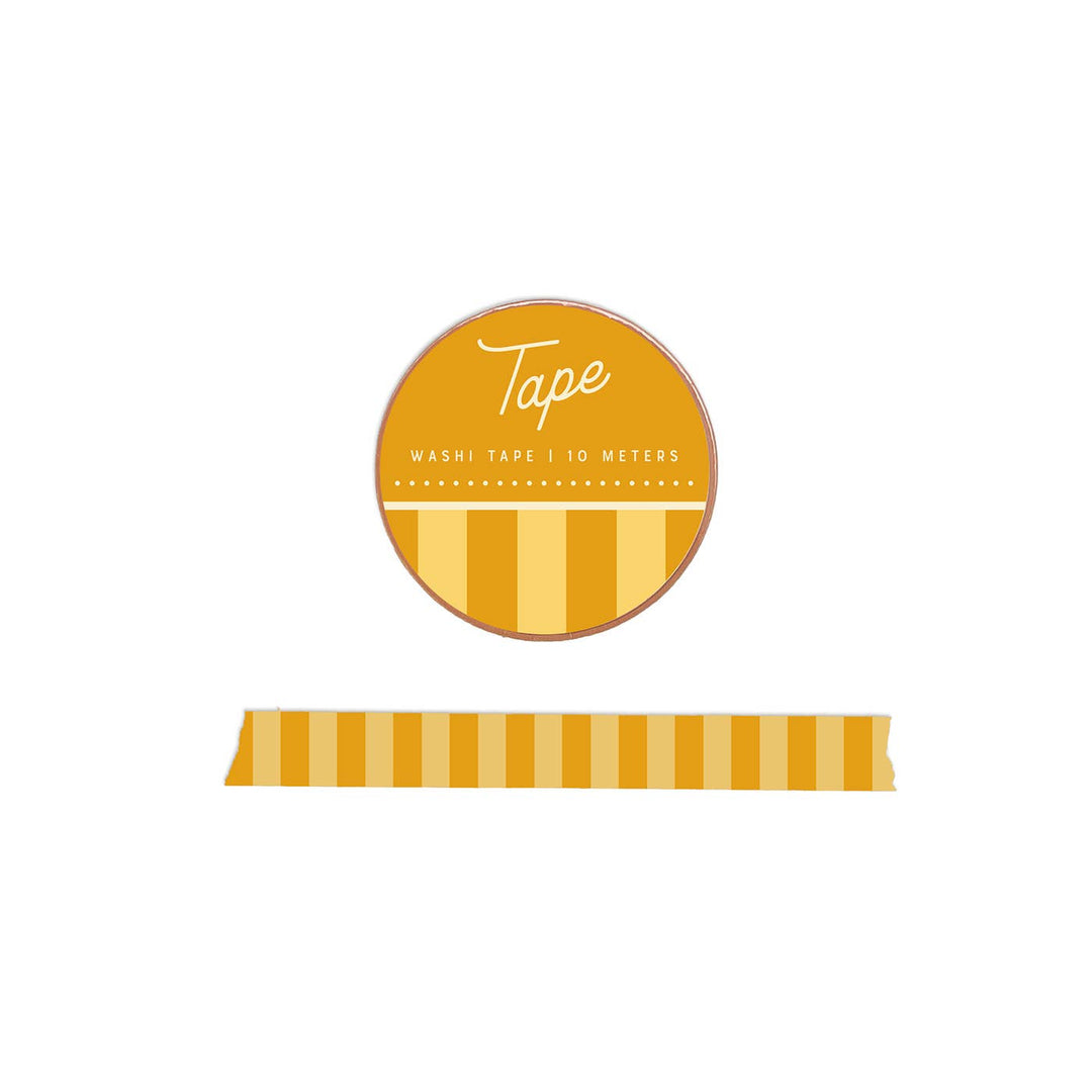 Masking tape Rayures Jaunes