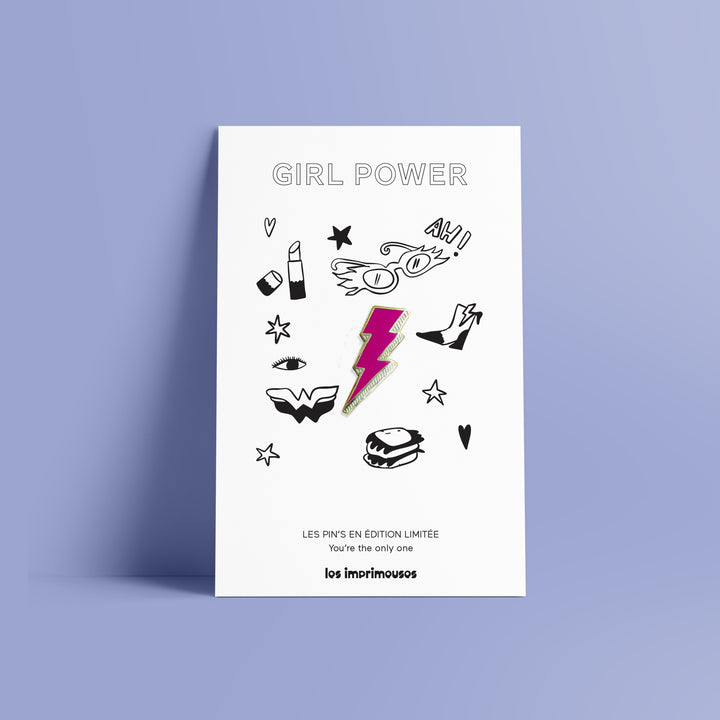 Pin’s Éclair - Girl Power