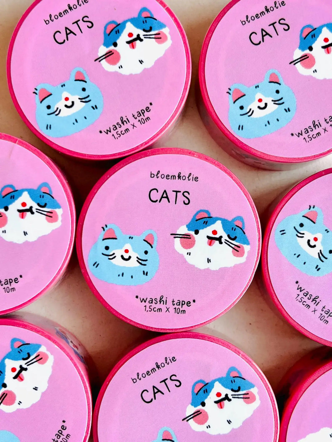Washi tape Chats - Bloemkolie