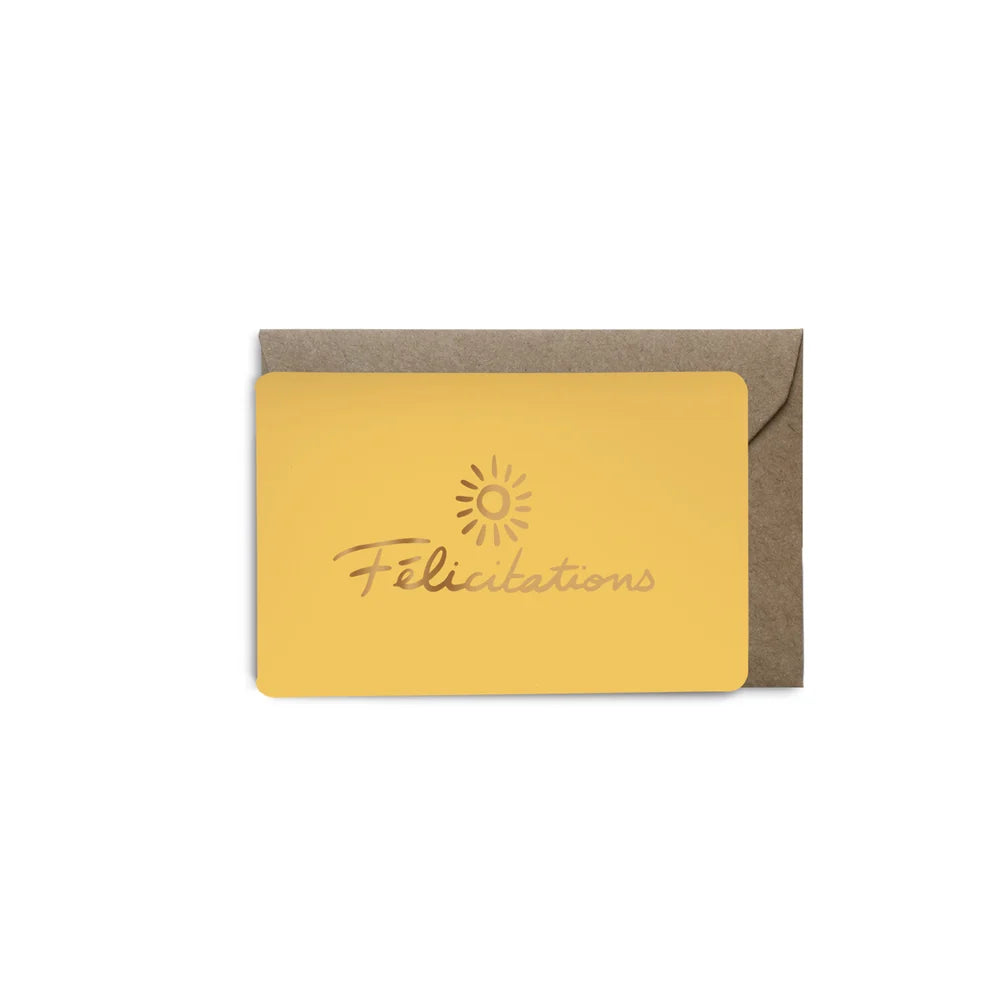 Mini carte de vœux - Éditions du Paon