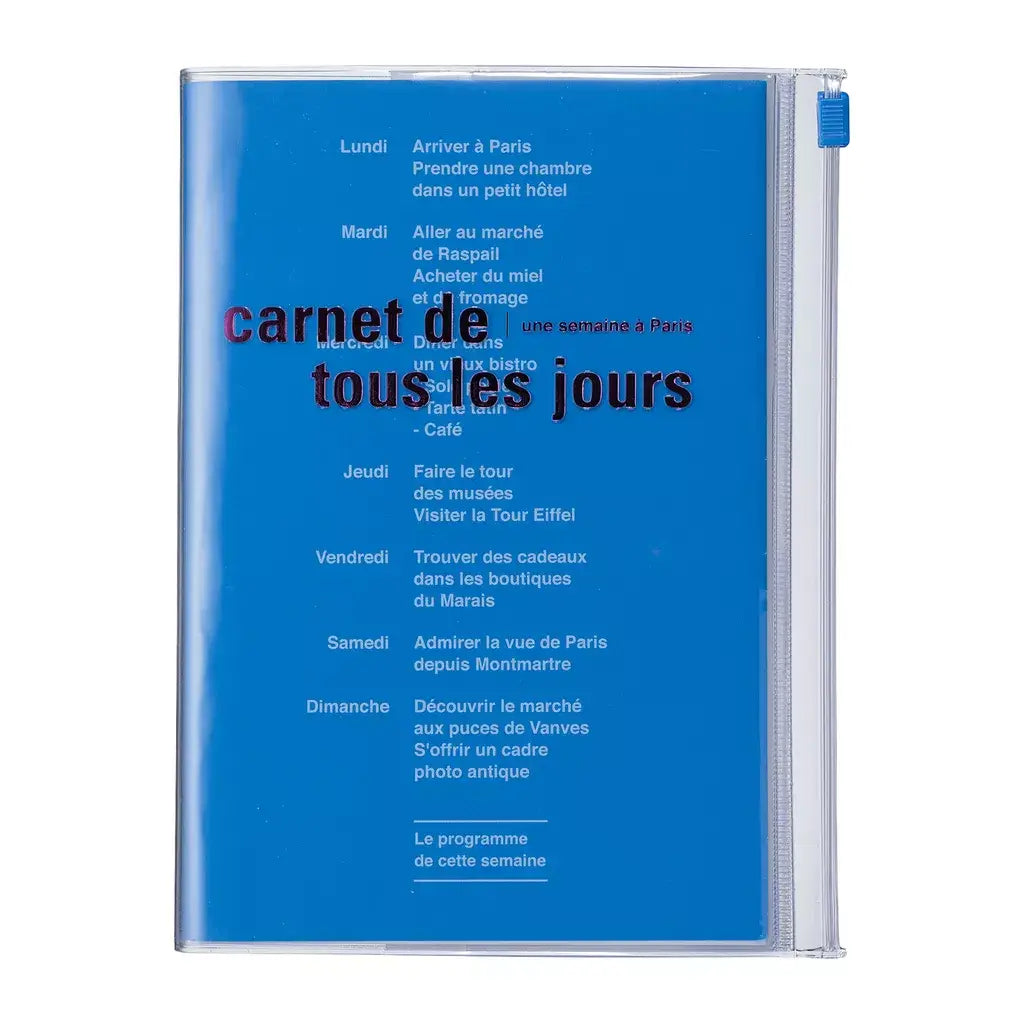 Carnet zippé A6 DAYS Mark&