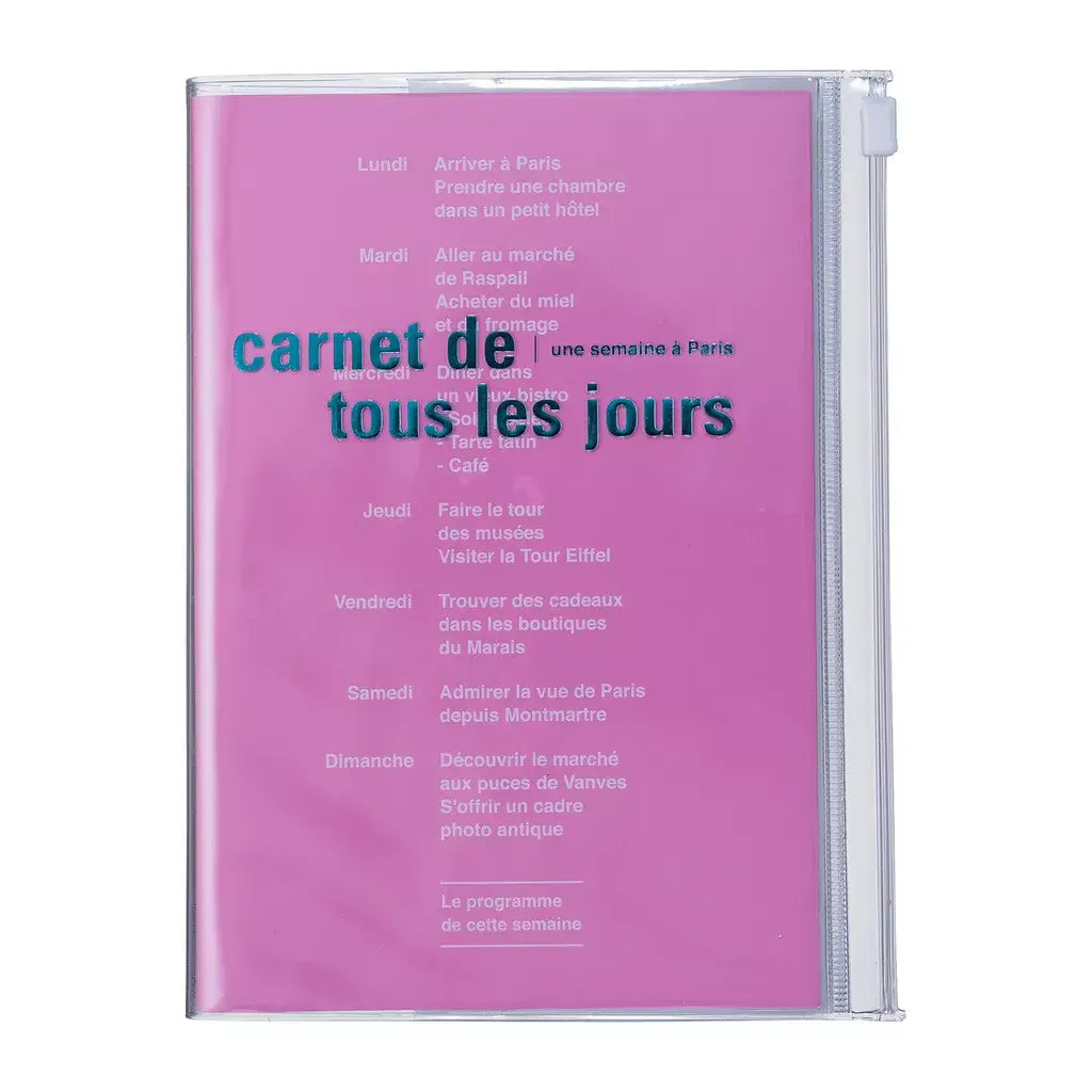 Carnet zippé A6 DAYS Mark&