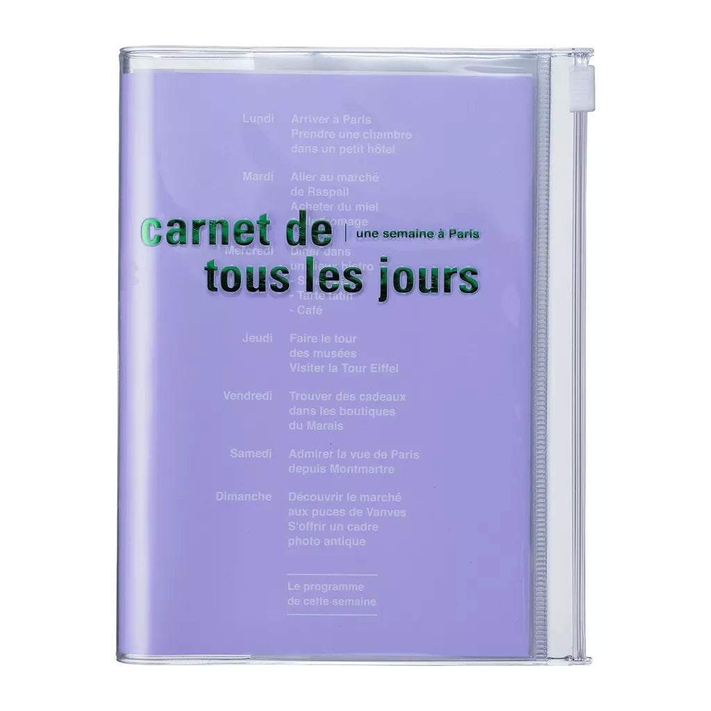 Carnet zippé A6 DAYS Mark&