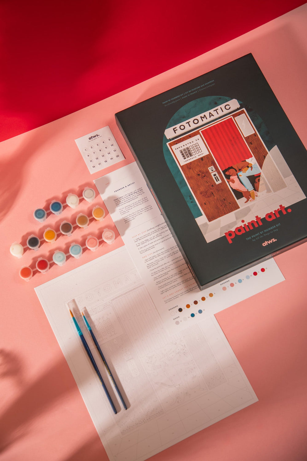 Kit de peinture au numéro Fotomatic All The Ways To Say