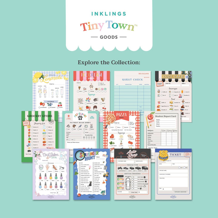 Bloc de jeu Inklings Tiny Town™ - Guest Check