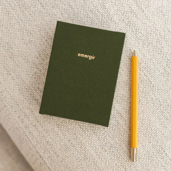 Carnet leporello en toile Inusitado