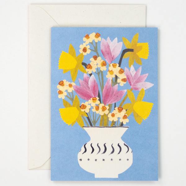 Carte fleurs de printemps Hadley