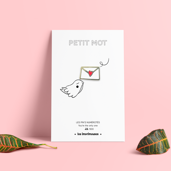 Pin's - Lettre - Petit Mot