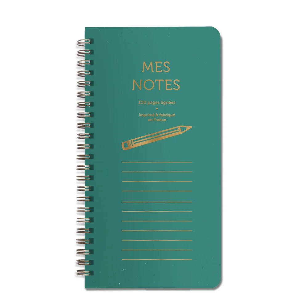 Bloc vertical - Mes notes - Les Éditions du Paon