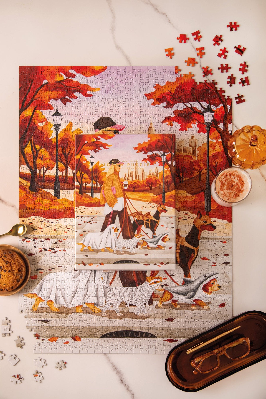 Puzzle 1000 pièces October Walks All The Ways To Say