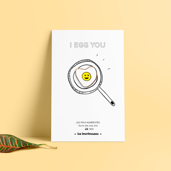 Pin's - Egg Love - Happy Egg
