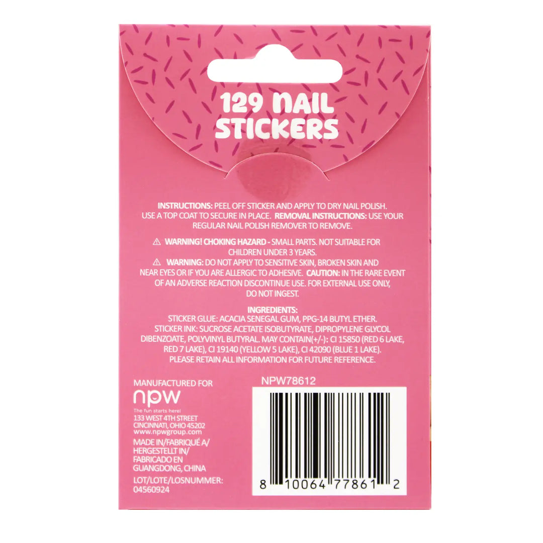 Stickers pour ongles - Printemps