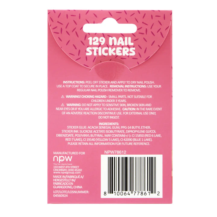 Stickers pour ongles - Printemps