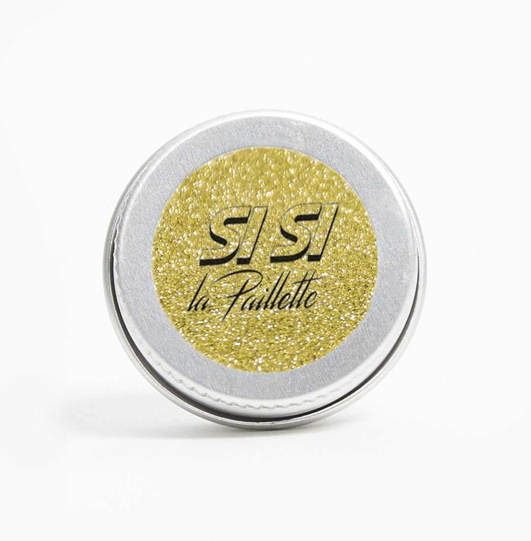Paillettes biodégradables Doré fines - Sisi la paillette