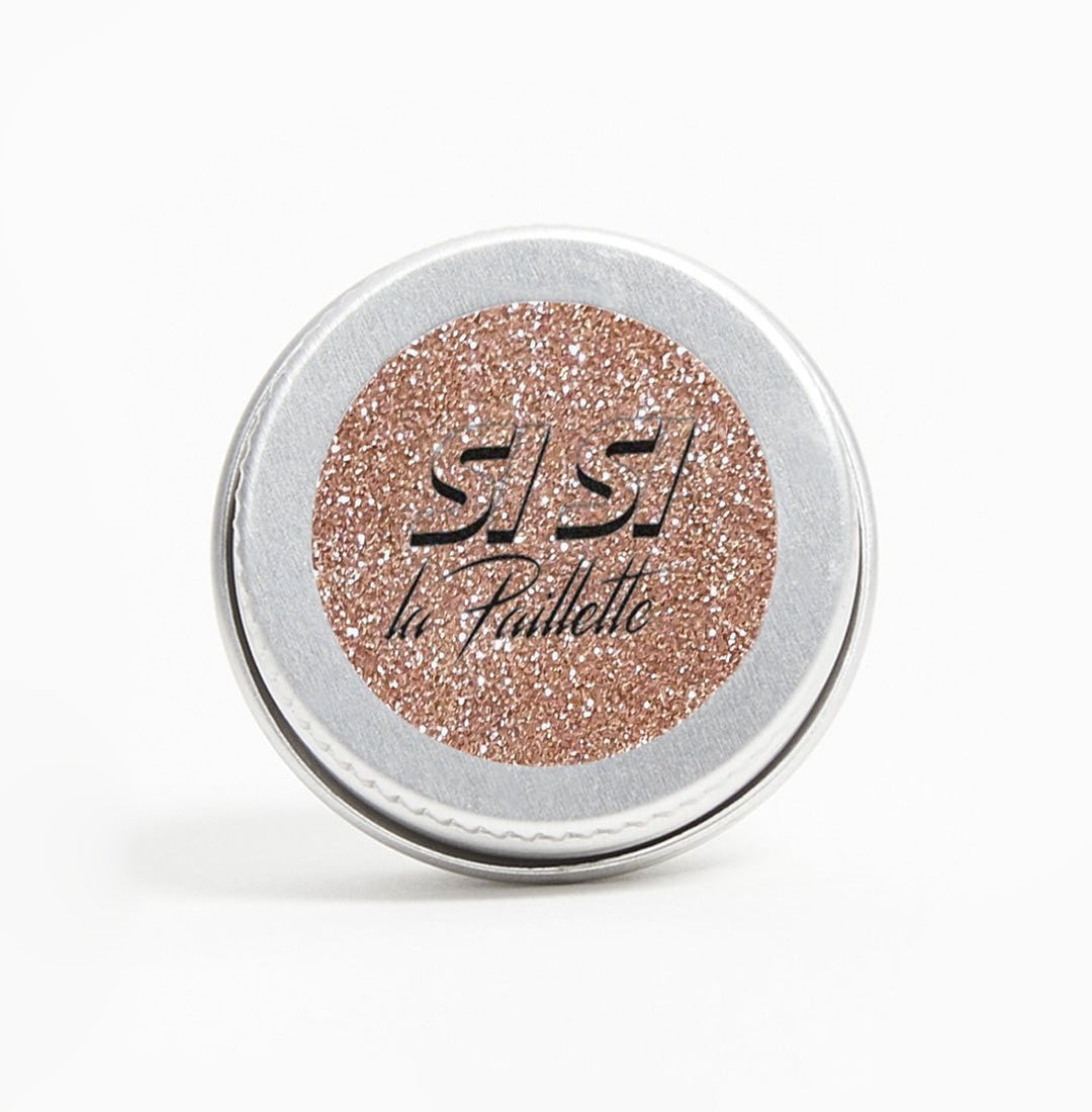 Paillettes biodégradables Or rose fines - Sisi la paillette