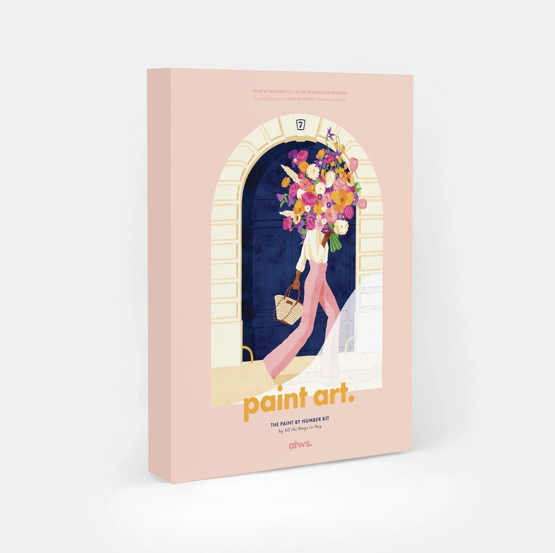 Kit de peinture au numéro Parisian Door All The Ways To Say