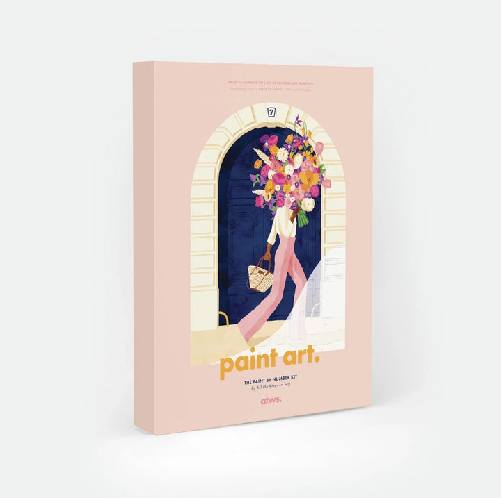 Kit de peinture au numéro Parisian Door All The Ways To Say