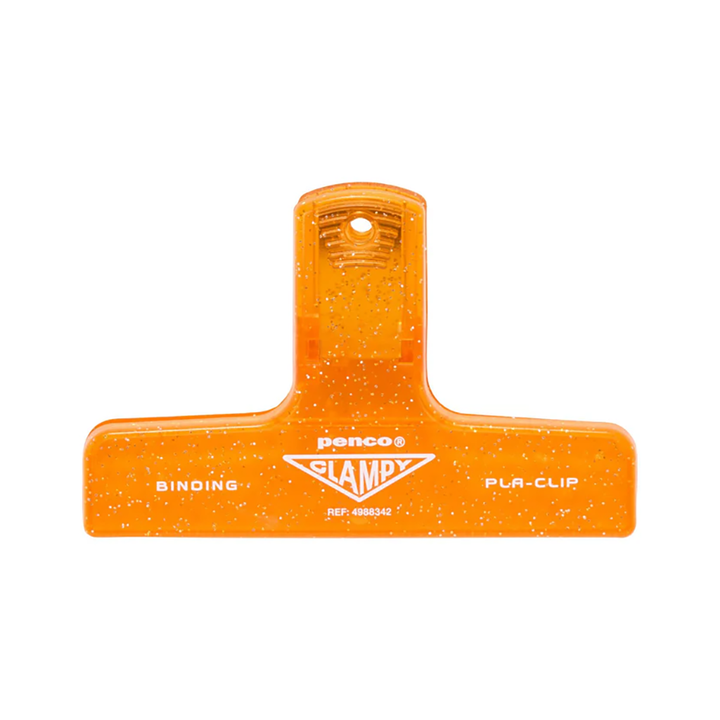PlaClip - Penco - Orange pailleté