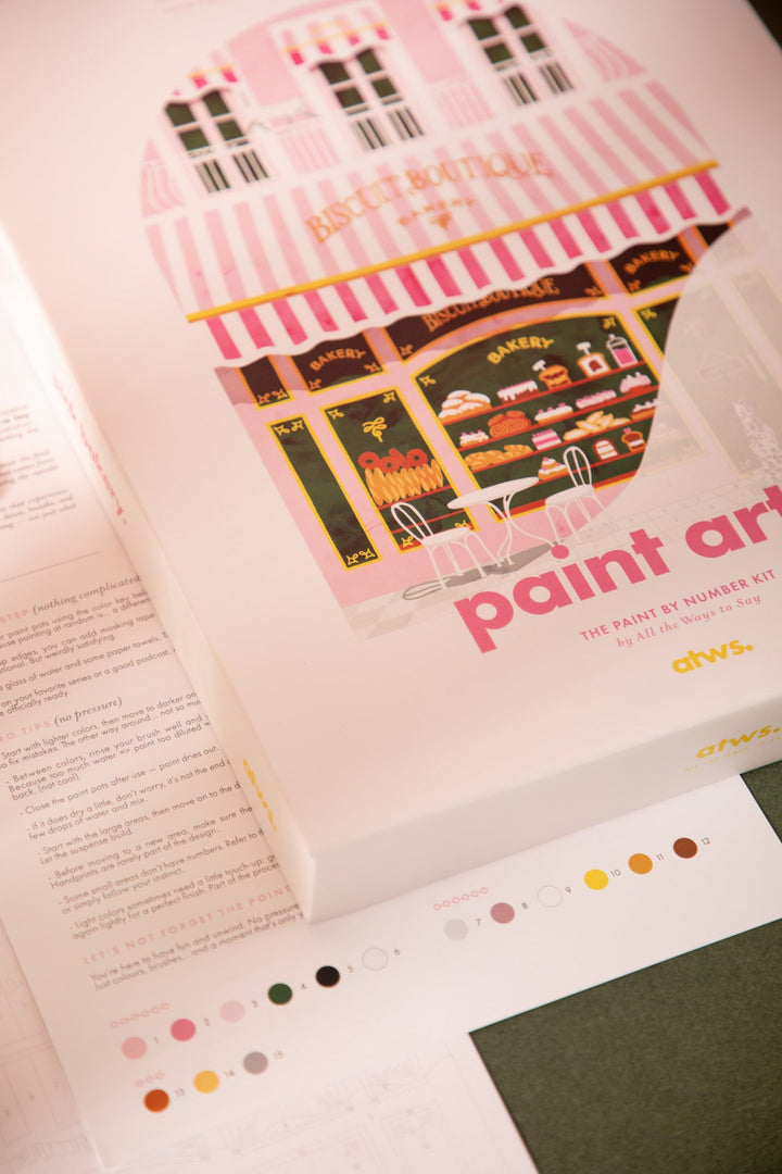 Kit de peinture au numéro Bakery All The Ways To Say