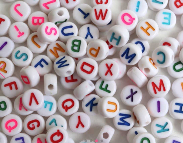 Mix de perles lettres - La Petite Epicerie