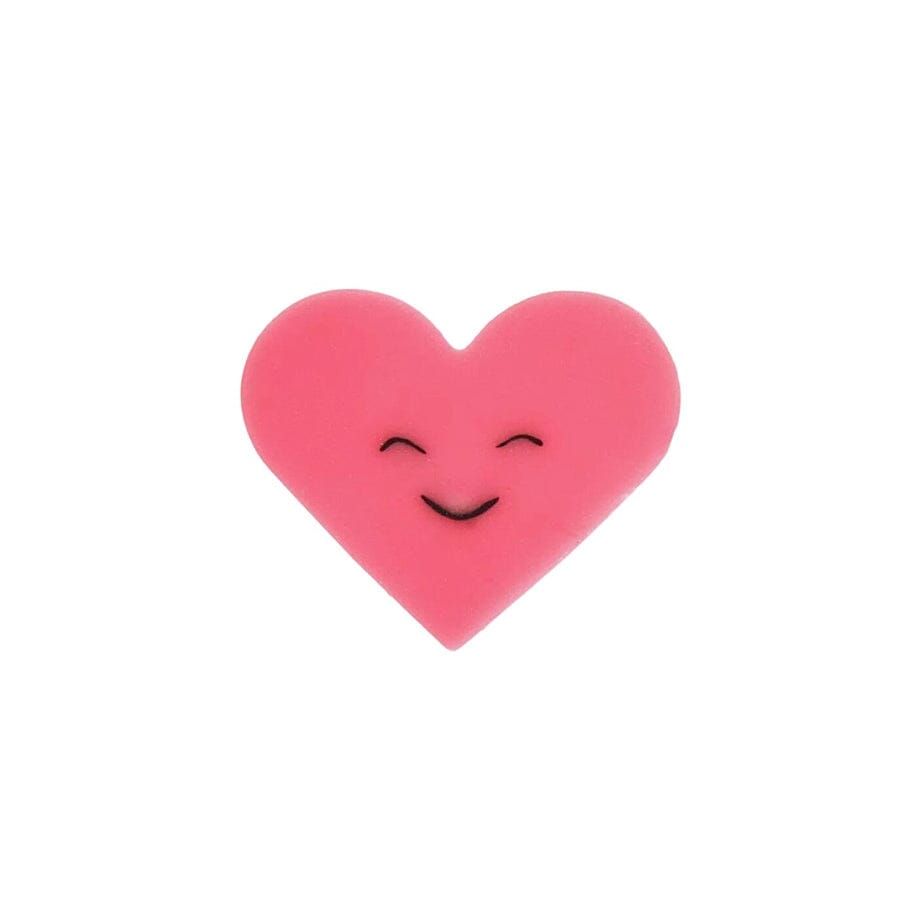 Gomme Chingu Cœur Rose fluo