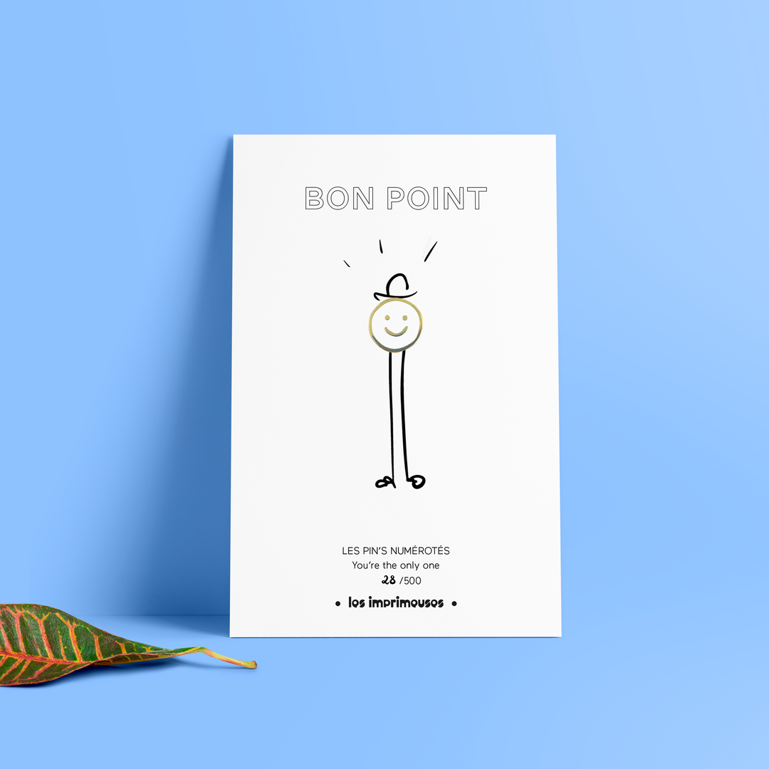 Pin's - Bon point - Smiley