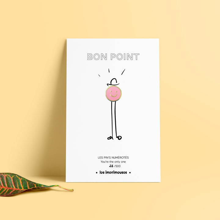 Pin's - Bon point - Smiley