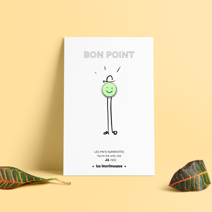 Pin's - Bon point - Smiley