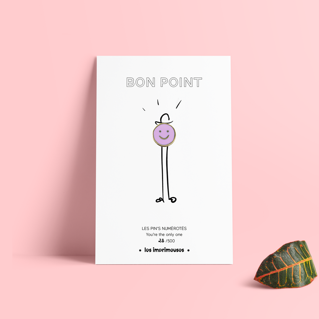 Pin's - Bon point - Smiley