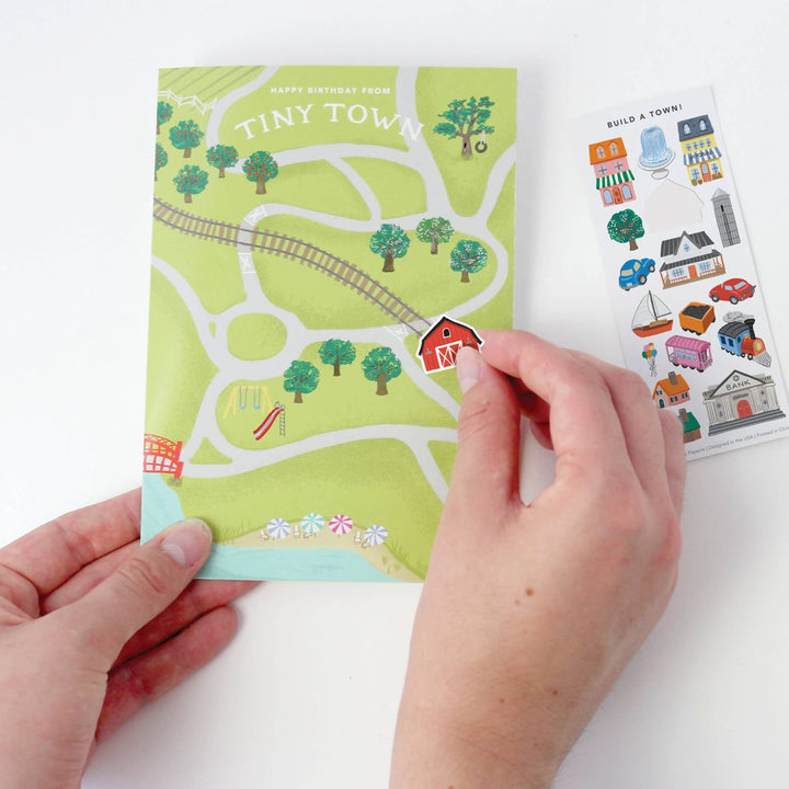 Carte Stickers Tiny Town