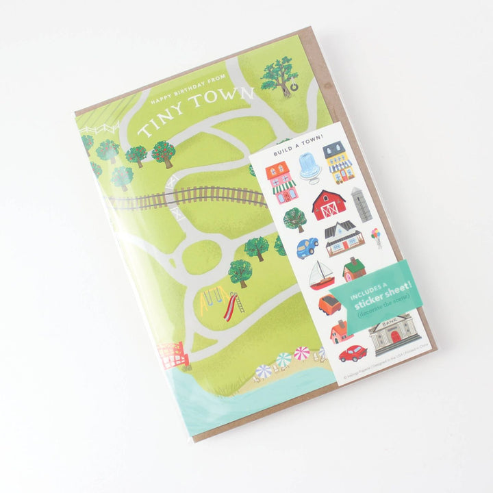 Carte Stickers Tiny Town