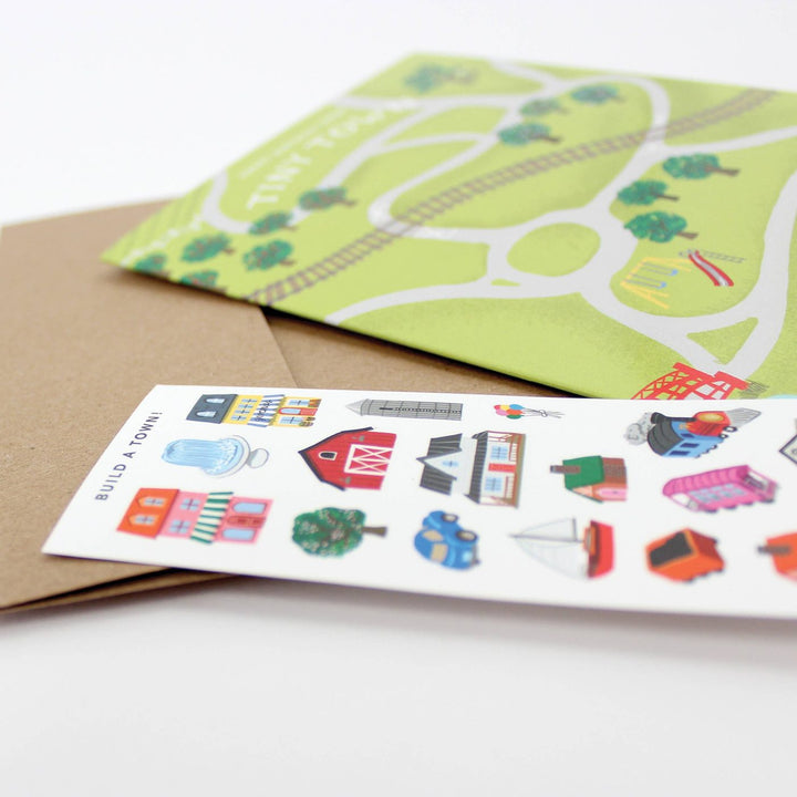 Carte Stickers Tiny Town