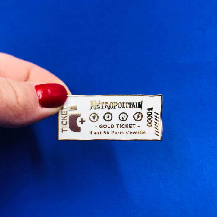 Pin’s Ticket de métro - Paris