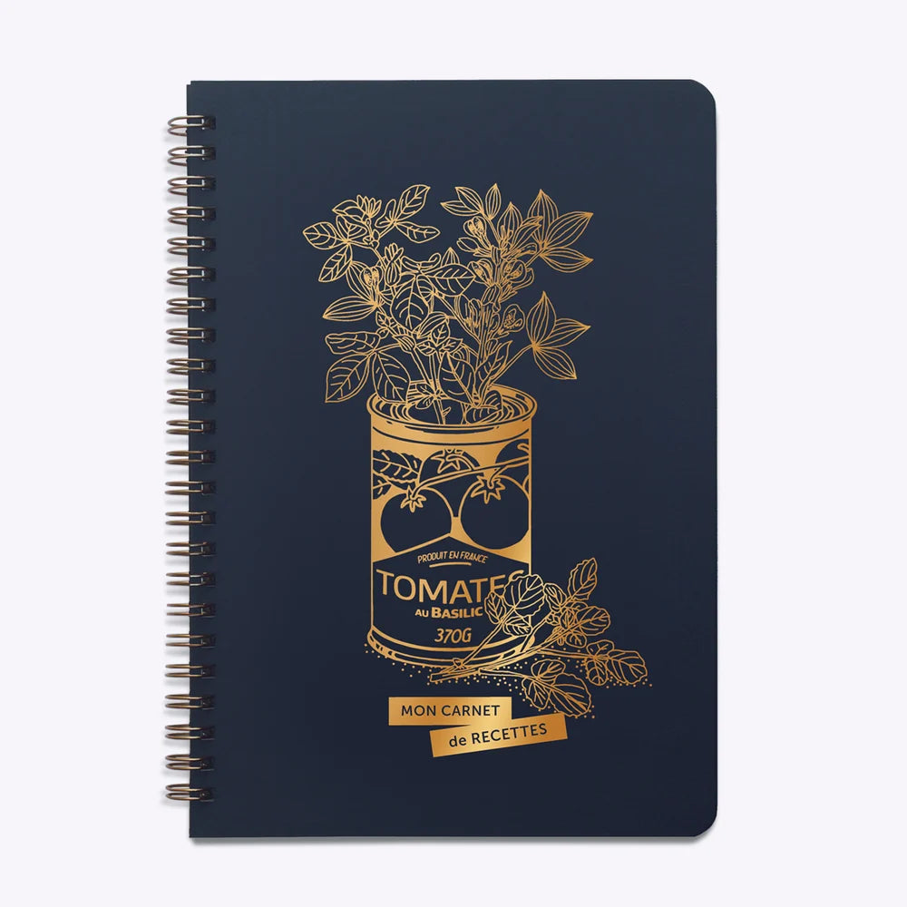Carnet de recettes spirales - Les Éditions du Paon