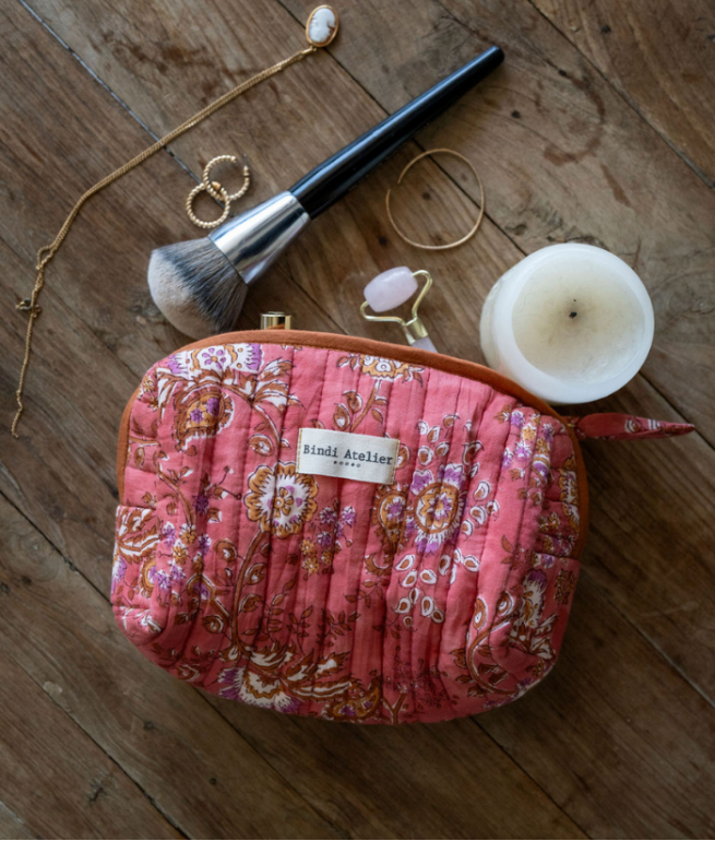 Trousse beauté - Capri Goji - Bindi Atelier