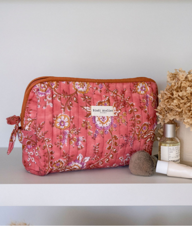 Trousse beauté - Capri Goji - Bindi Atelier