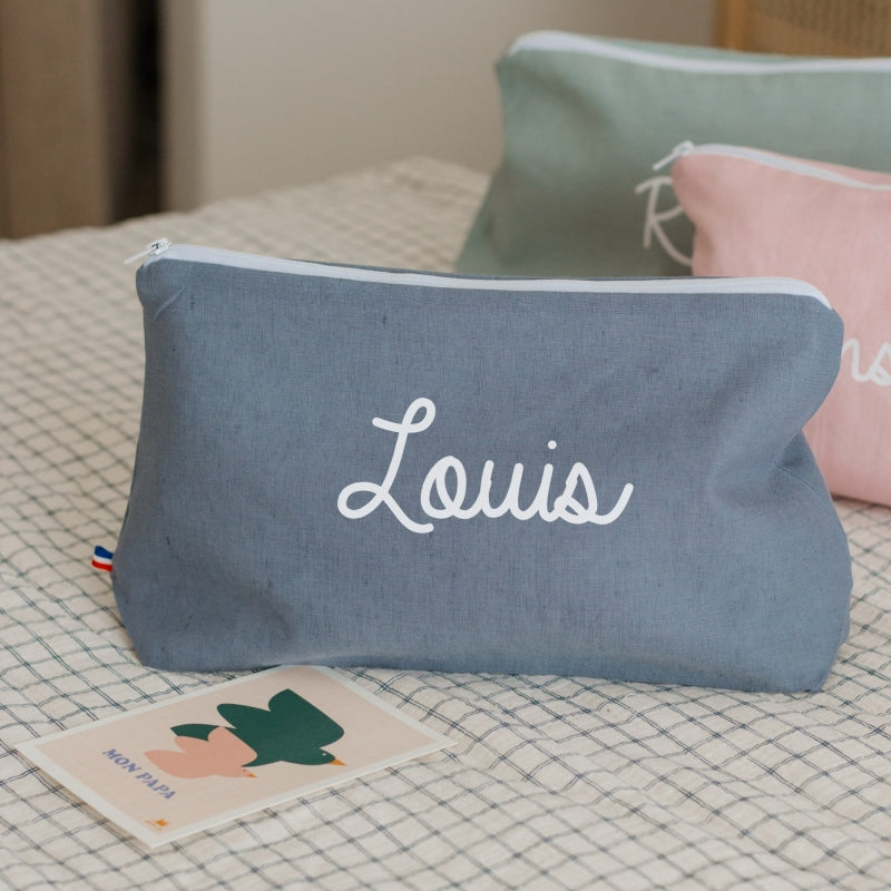 Trousse de toilette personnalisable - Oh la la Paris